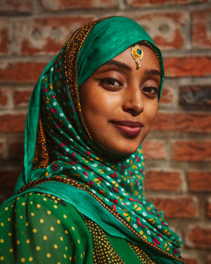 Ethiopia Muslim Woman Portrait Wallpaper
