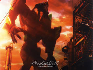 Evangelion 1.0 Wallpaper. Neon Wallpaper