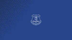 Everton F.c Minimalist Dark Blue Art Wallpaper