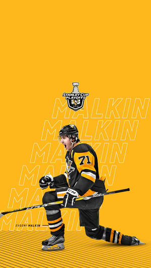 Evgeni Malkin Pittsburgh Penguins Aesthetic Screensaver Wallpaper