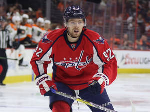 Evgeny Kuznetsov Ice Hockey Player Wallpaper