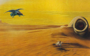 Evocative Run Through The Expanse Of Dune Wallpaper