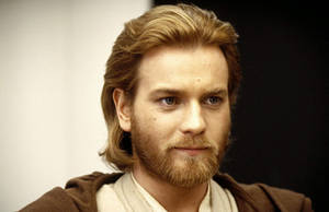 Ewan Mcgregor Star Wars Jedi Master Kenobi Wallpaper