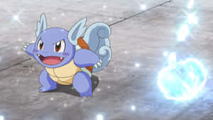 Excited Wartortle Wallpaper