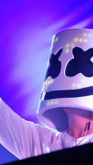 Exciting Marshmello Dj Inspired Iphone Wallpaper Wallpaper