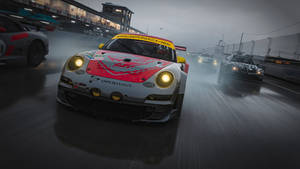 Exciting Porsche 911 Action In Forza Motorsport 7 Wallpaper