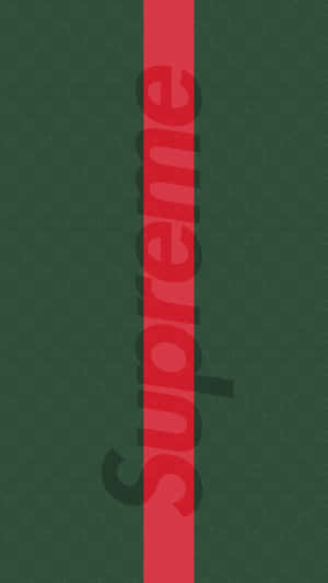 Exclusive Supreme Iphone Artwork Wallpaper