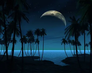 Exotic Full Moon [wallpaper] Wallpaper