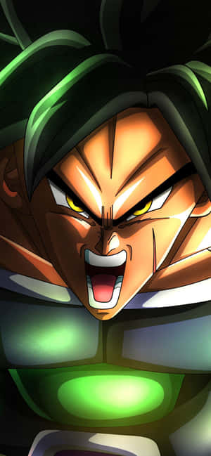 Experience Broly - The Ultimate Smartphone For Entertainment Wallpaper