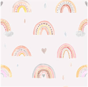 Experience Colorful Bohemian Magic With This Vibrant Rainbow Wallpaper