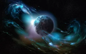 Experience Serenity And Balance In A Magnificent Universe Wallpaper
