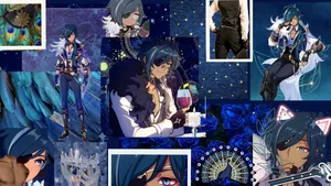 Experience The Adventure With Kaeya Wallpaper