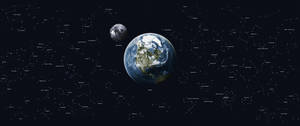 Experience The Beauty Of Earth With Constellations Revealed. Wallpaper