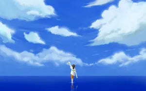 Experience The Enchanting Beauty Of Aesthetic Ghibli Wallpaper