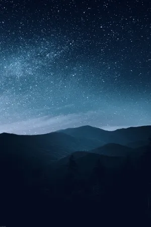 Experience The Enchanting Blue Galaxy On Your Iphone Wallpaper