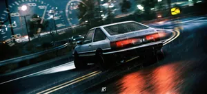 Experience The Enchanting World Of Anime Drift Wallpaper