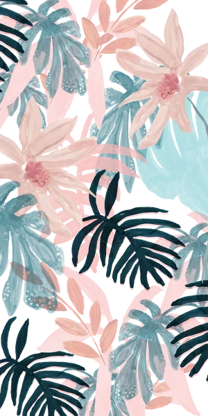 Experience The Enchantment Of An Aesthetic Tropical Paradise Wallpaper