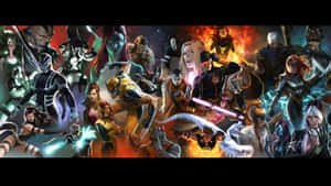 Experience The Power Of Dual Screen With Marvel Wallpaper