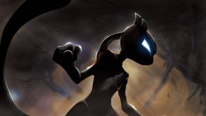 Experience The Power Of Mewtwo Wallpaper