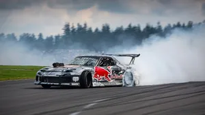 Experience The Thrill Of Drifting With The Powerful Toyota Supra. Wallpaper