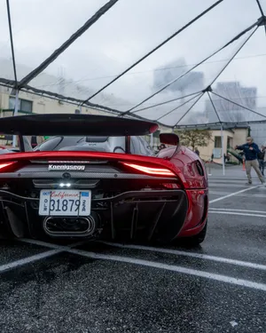 Experience The Thrill Of Koenigsegg Wallpaper