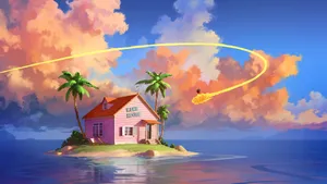 Explore Kame House, The Beloved Home Of Master Roshi Wallpaper