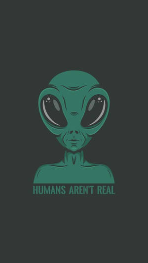 Explore The Alien World With Cool Alien! Wallpaper