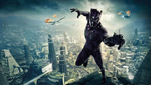 Explore The Beautiful Landscapes Of The African Country Of Wakanda Wallpaper