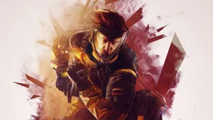 Explore The Depths Of A Virtual World In This Colorful Game Art Wallpaper