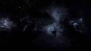 Explore The Depths Of Dark Space Wallpaper