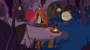 Explore The Magical Landscape Of Adventure Time Wallpaper