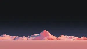 “explore The Majestic Minimalist Mountain” Wallpaper
