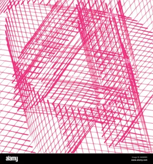 “explore The Possibilities Of A Bold Pink Grid” Wallpaper