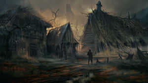 Explore The Stunning Visuals Of Fantasy Realms Wallpaper