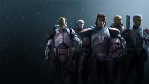 Explore The Unknown With The Elite Squad Of Clone Force 99 Wallpaper
