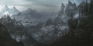 Explore The Vast, Magnificent Land Of Skyrim Wallpaper