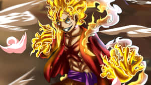 Explore The World Of One Piece With Luffy And The Straw Hat Pirates Wallpaper