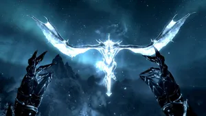 Explore The World Of Skyrim From The Comfort Of Your Home Wallpaper