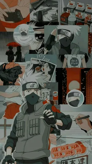 Explore Your Creative Side With The Stylish Kakashi Aesthetic Wallpaper