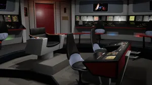 Exploring The Universe On The Uss Enterprise Wallpaper