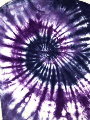 Express Your Unique Style With This Bold Purple Tie-dye Print. Wallpaper