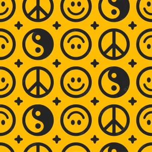 Expressive Art Through The Peace Symbol Wallpaper