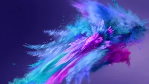 Exquisite Rainbow Colors Illuminating The Desktop Wallpaper
