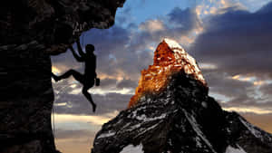 Extreme Climbing Sports Wallpaper