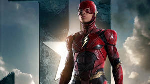 Ezra Miller Closeup The Flash Movie Wallpaper