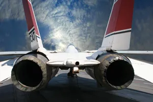 F-14 Fighter Jet Thrusters Wallpaper