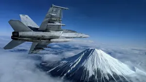 F-18 Hornet Jet Fighter Wallpaper