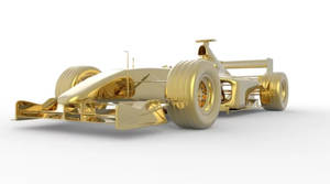 F1 4k Gold Wallpaper