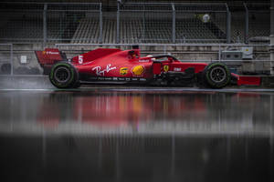 F1 Vettel Ferrari Wallpaper