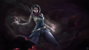 Fade Taking Control With The Shrouded Step Ability In Valorant Wallpaper